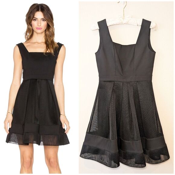 NWT Alexis Rafaelo Netted Short Dress - Picture 1 of 15